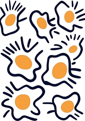 Produktbild von Plakat 61x91,5cm Eier Minimalistisch, Interieur Skandinavischer Stil, Boho