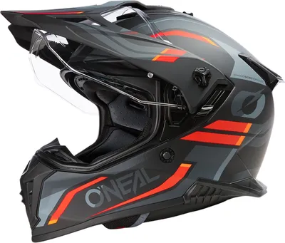 Produktbild von O'NEAL A-SRS Helmet SPIKE black/gray/red XL (61/62 cm)
