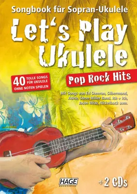 Produktbild von Let's Play Ukulele Pop Rock Hits + 2 CDs