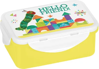 Produktbild von Brotdose Raupe Nimmersatt Hello Friend klein