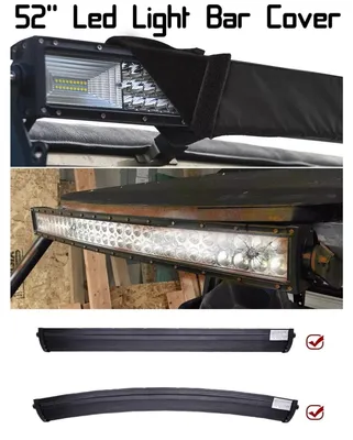 Obrázok produktu pre Univerzálny ochranný kryt pre LED lištu 132 cm (52 palcov), čierny