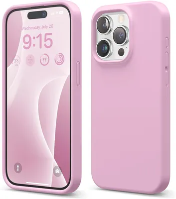 Produktbild von Elago Premium Silikonhülle für iPhone 15 Pro Hot Pink