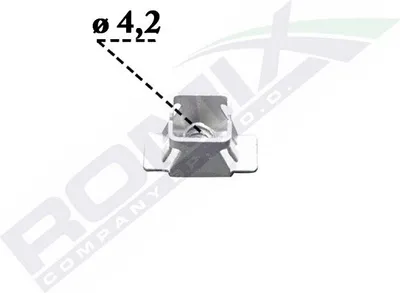Produktbild von Clip zur Befestigung  von Verkleidungen ROMIX ROM C70375