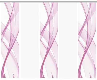 Produktbild von VISION S PACOLIA Schiebegardine, halbtransparente Bambus-Optik, 260x60 cm, grau,