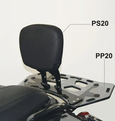 Produktbild von ISOTTA Passagiersitzrückenlehne für BMW K 1600 Bagger