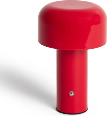 Produktbild von LED Tischlampe 2W Tragbar Metall mit wiederaufladbarem USB-Akku Zaipi Rot