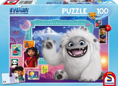 Produktbild von 100 Teile Schmidt Spiele Kinder Puzzle Everest Eine magische Reise 56317