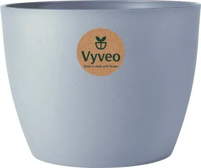 Zdjęcie produktu dla Vyveo – doniczka Lunda – ciemnoszara – 23 x 17