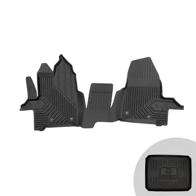 Produktbild von FROGUM No.77 Gummimatten Ganzjahresset von Auto Fußmatten Autofussmatten für Ford Transit Custom ab 2012