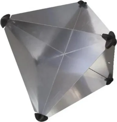 Produktbild von Talamex Radarreflektor Silber 34 x 34 x 47 cm Silber 34 x 34 x 47 cm