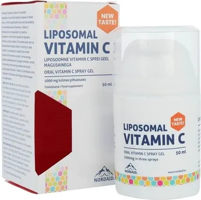 Immagine prodotto di NORDAID Integratore alimentare Gel liposomiale di vitamina C spray, BI8102