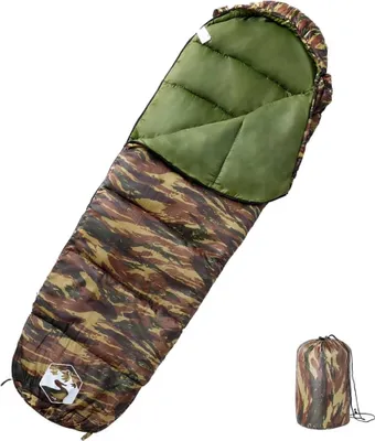 Produktbild von "2026 Promotion" Mumienschlafsack für Erwachsene Camping 3 Jahreszeiten - Schlafsäcke CC32755