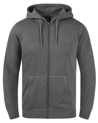Produktbild von SOLID SDBerti Zip-Hood Herren Sweatjacke Kapuzenjacke Hoodie mit Kapuze Reißverschluss Kängurutasche Baumwollmischung Regular fit