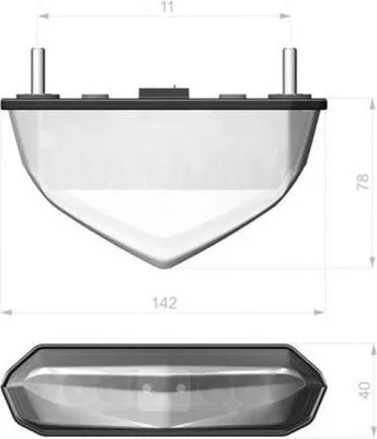 Produktbild von Barracuda Universal-Rücklicht TIGER LED