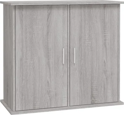 Zdjęcie produktu dla vidaXL Stojak pod akwarium szary Sonoma 81x36x73 cm Materiał drewnopochodny