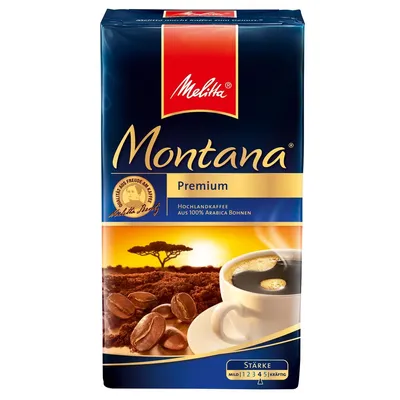 Image de Melitta café Montana 10001640 moulu 500g/pack.