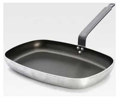 Produktbild von Rechteckige Fischpfanne, Schwarz