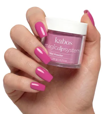 Produktbild von Kabos Magic Dip System Dipping Powder für Nägel 024 Magenta Pink 20g