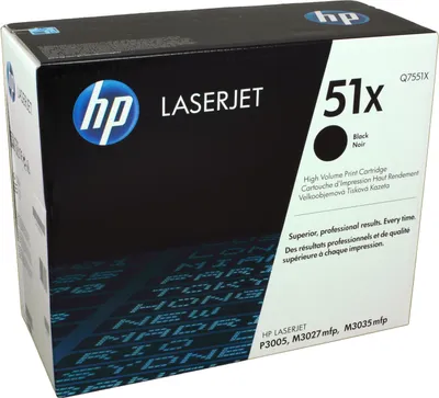 Produktbild von HP 51X Schwarz Original LaserJet Tonerkartusche mit hoher Reichweite, 13000 Seiten, Schwarz, 1 Stück(e)