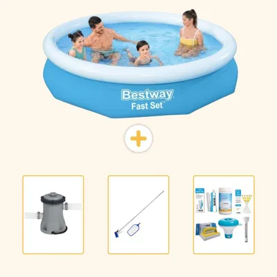 Produktbild von Bestway Fast Set Rund - 305x66 cm - 4-teilig S22637
