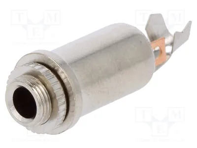 Immagine prodotto di 2 connettori femmina dritti per connettori jack da 3,5 mm stereo