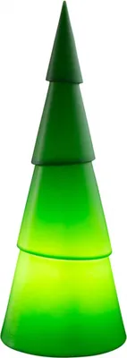 Produktbild von 8 seasons - Motivleuchte Weihnachtsbaum Shining Tree rund 100 cm grün