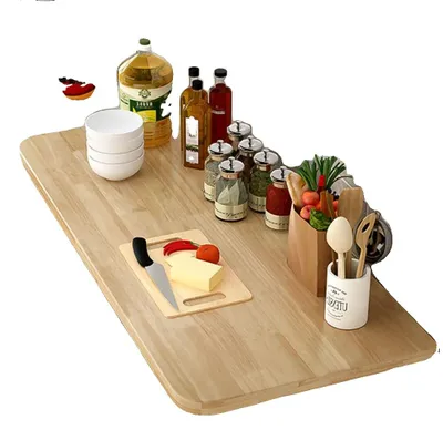 Produktbild von Wandklapptisch, platzsparendes Design, vielseitige Verwendung, Gelb