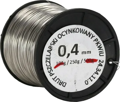 Produktbild von Wabendraht verzinkt, Ø 0,4 mm, Spule 250 g