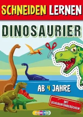 Immagine prodotto di Schneiden Lernen ab 4 Jahre Dinosaurier
