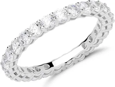 Produktbild von Eternityring aus Sterlingsilber mit Zirkonia VR0163