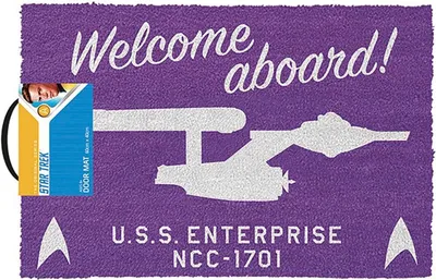 Produktbild von Star Trek Fußmatte  Welcome Aboard! multicolor Standard