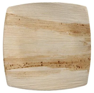 Produktbild von 100 Teller, Palmblatt pure 26 cm x 26 cm natur QUADRATO