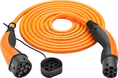 Produktbild von Lapp ÖLFLEX 5555935013, Orange, Typ 2, Typ 2, Schwarz, Gerade, Gerade