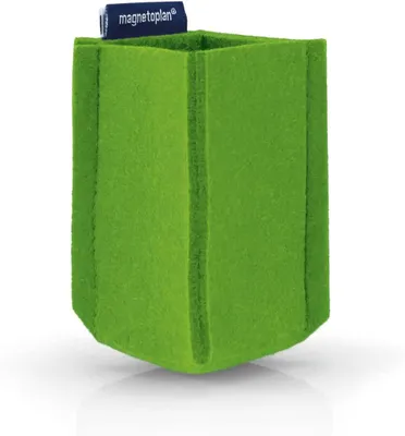 Produktbild von magnetoplan Stifteköcher magnetoTray small grün aus Filz