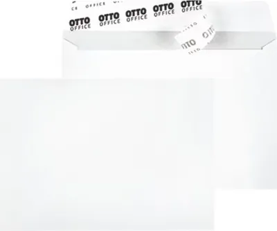 Produktbild von Briefumschläge OTTO Office, C6 80 g/m² ohne Fenster, haftklebend - 1000 Stück