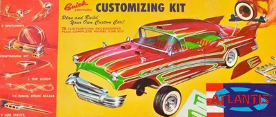 Obrázek produktu pro Atlantis AMCH1230 – Sada pro úpravu modelu Buick Century z roku 1956 v měřítku 1:32 –