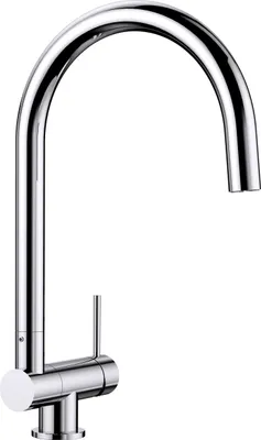 Produktbild von BLANCO CORESSA-F, metallische Oberfläche, chrom, Hebel rechts, Hochdruck