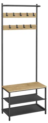 Obrázok produktu pre Vešiak s botníkom TAYLOR ARTISAN 64x180 cm