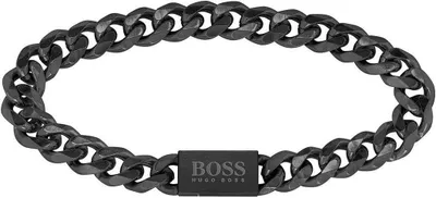 Produktbild von Stylisches schwarzes Armband für Männer Chain Link 1580145 - Länge: 19 cm