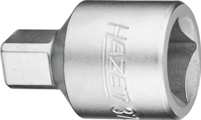 Produktbild von Hazet Öldienst Schraubendreher-Steckschlüsseleinsatz 3702-1, 1/2 (12,5 mm) Vierkant hohl, Innen Vierkant Profil, SW 10 mm
