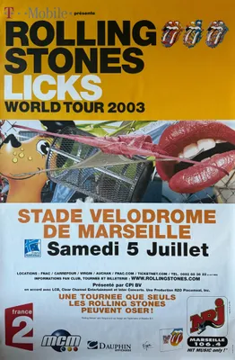 Immagine prodotto di Rolling Stones - World Tour 2003 - Locandina/Poster - 78x120 cm