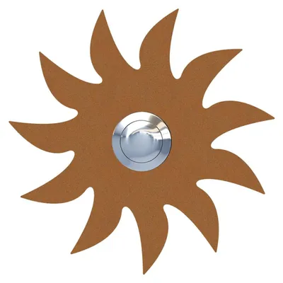 Produktbild von Türklingel Sonne in Rost