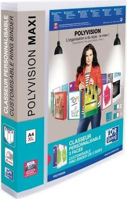 Zdjęcie produktu dla Segregator prezentacyjny ELBA POLYVISION Maxi, DIN A4+, 30 mm