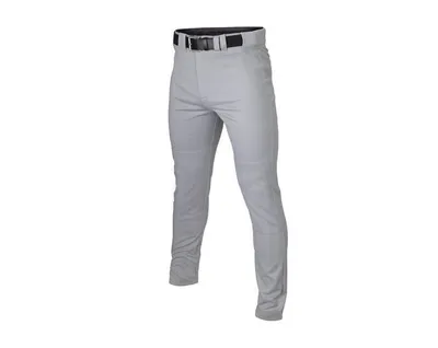 Product shot of baseball pants on a white background.