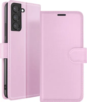 Image de Zanaé, housse Samsung Galaxy S22 Plus Portefeuille avec support, rose