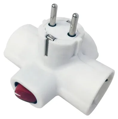 Immagine prodotto di NEU Aufputz Schuko Steckdosen 1-fach, 2-fach, 3 fach e 4-fach oder Verteiler