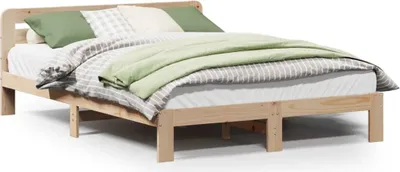 Obrázek produktu pro vidaXL Postel z masivu bez matrace 150x200 cm borovice