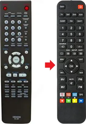 Produktbild von Fernbedienung geeignet für DENON RC-985