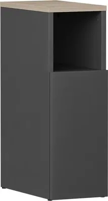 Produktbild von Nachttisch Vicco Enton Anthrazit/Sonoma 20 x 59.5 cm mit 1 Tür, Model 57307