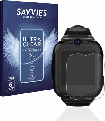 Produktbild von 6x Für Xplora Go 2 Schutzfolie Savvies Displayschutz Display Schutz Folie Klar Transparent